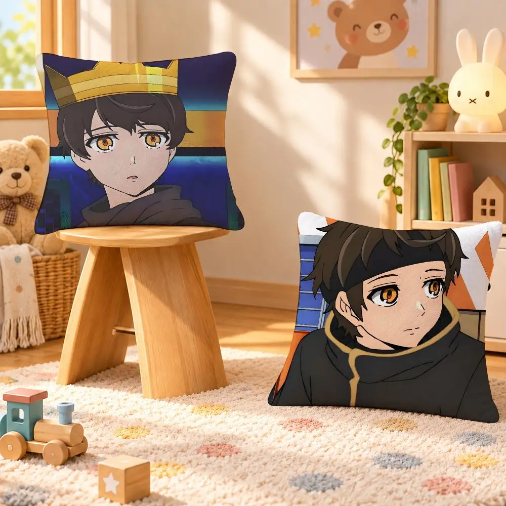 Anime Tower Of God Fantasy Cushion Cover Personalized Soft Plush Pillow Living Room Home Sofa Bedroom Office Car Cushion