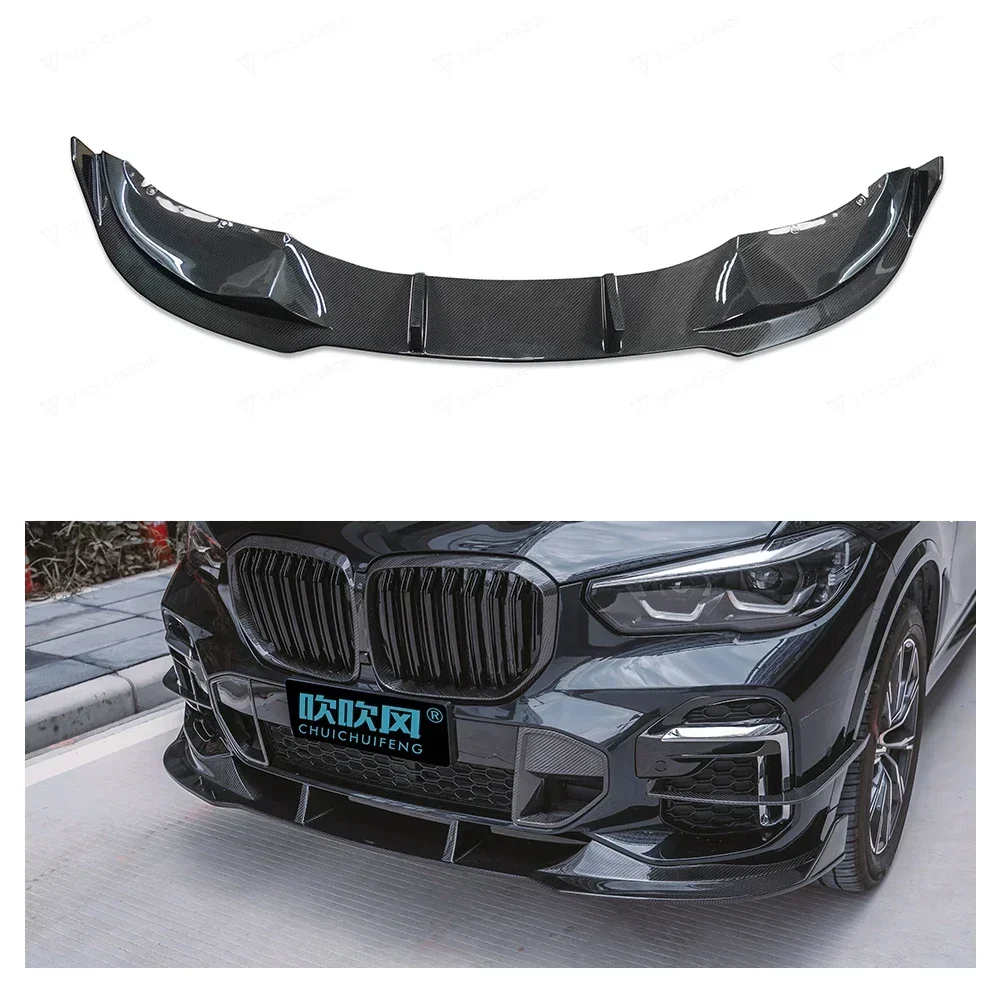 New! For BMW X5 G05 2022-UP Dry Carbon Fiber Front Rear Lip Side Skirt Grille Diffuser Canard Corner Wrap Air Vents Rearview She