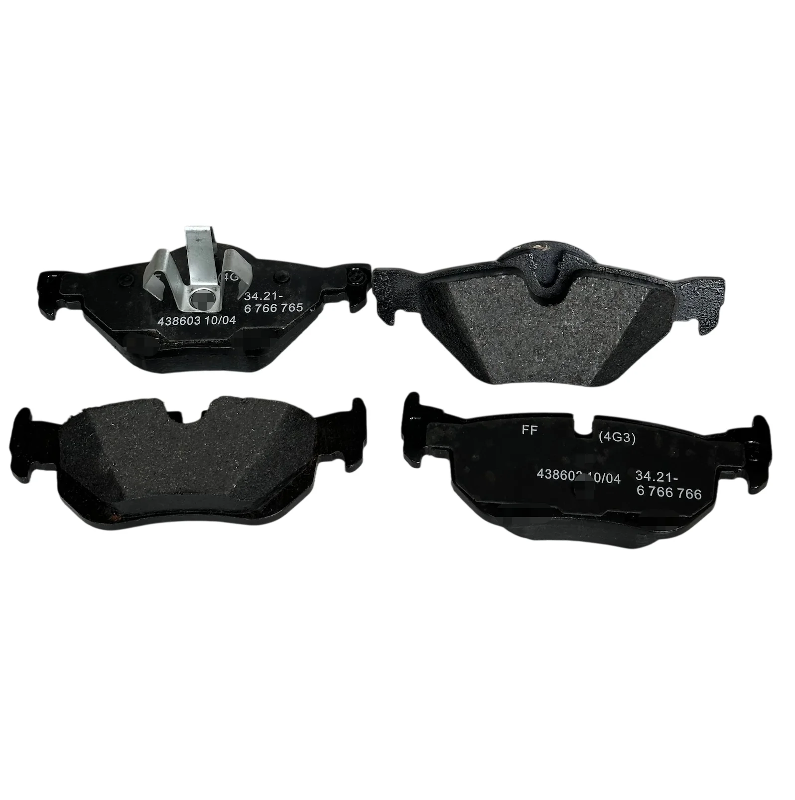 FOR E81 E87 M3 E90 X1 3 Series Stable Performance Rear Brake Pad Kit 34216774692 Car Brake Repair Parts