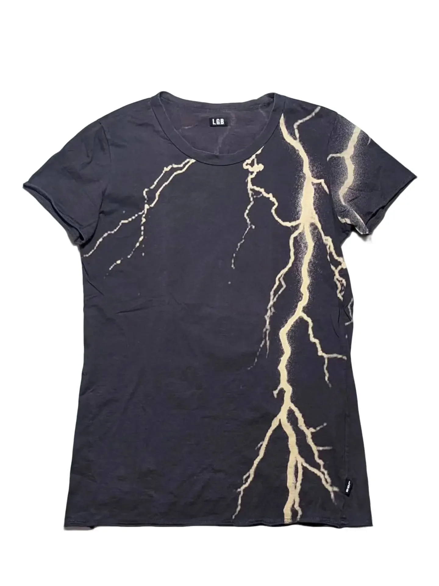 LGB Pioneer Vision Department, Rare Lightning Printed Bottom Shirt, Short Sleeve T-Shirt