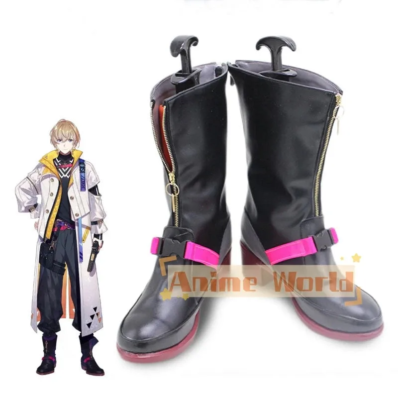 Virtual YouTuber VOLTACTION Fura Kanato Cosplay Shoes Halloween Carnival Boots Custom Made