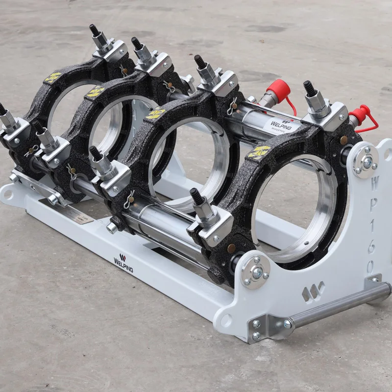 160 Hydraulic Butt Fusion Welding Machine For HDPE Plastic Pipes, Factory Direct Supply With ISO Certification