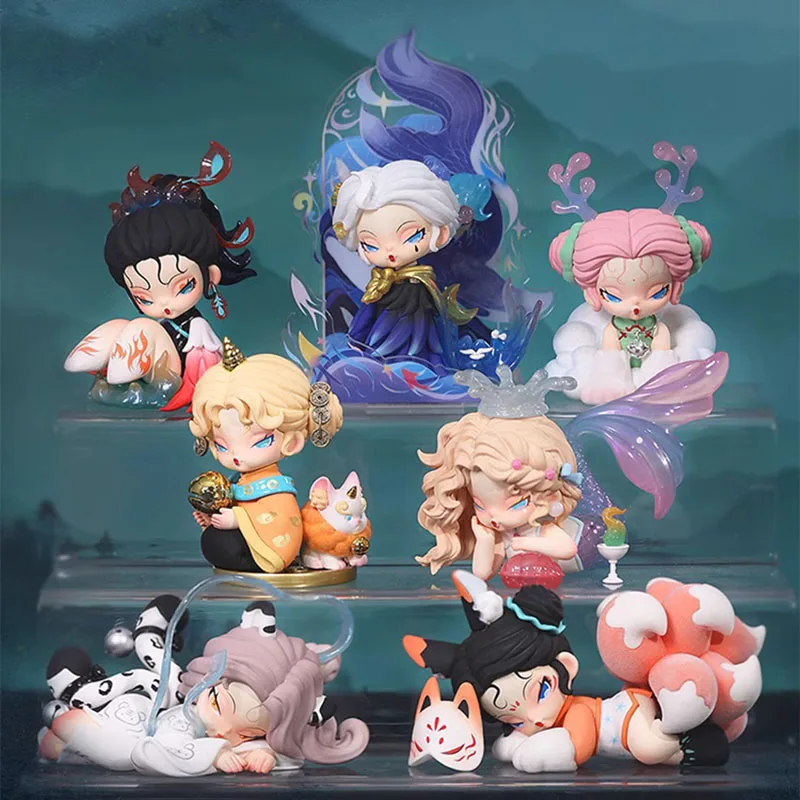 

Nami 2 Floating Mountains and Seas Series Blind Box Toys Kawaii Anime Action Figure Surprise Mystery Box Dolls Girls Gift