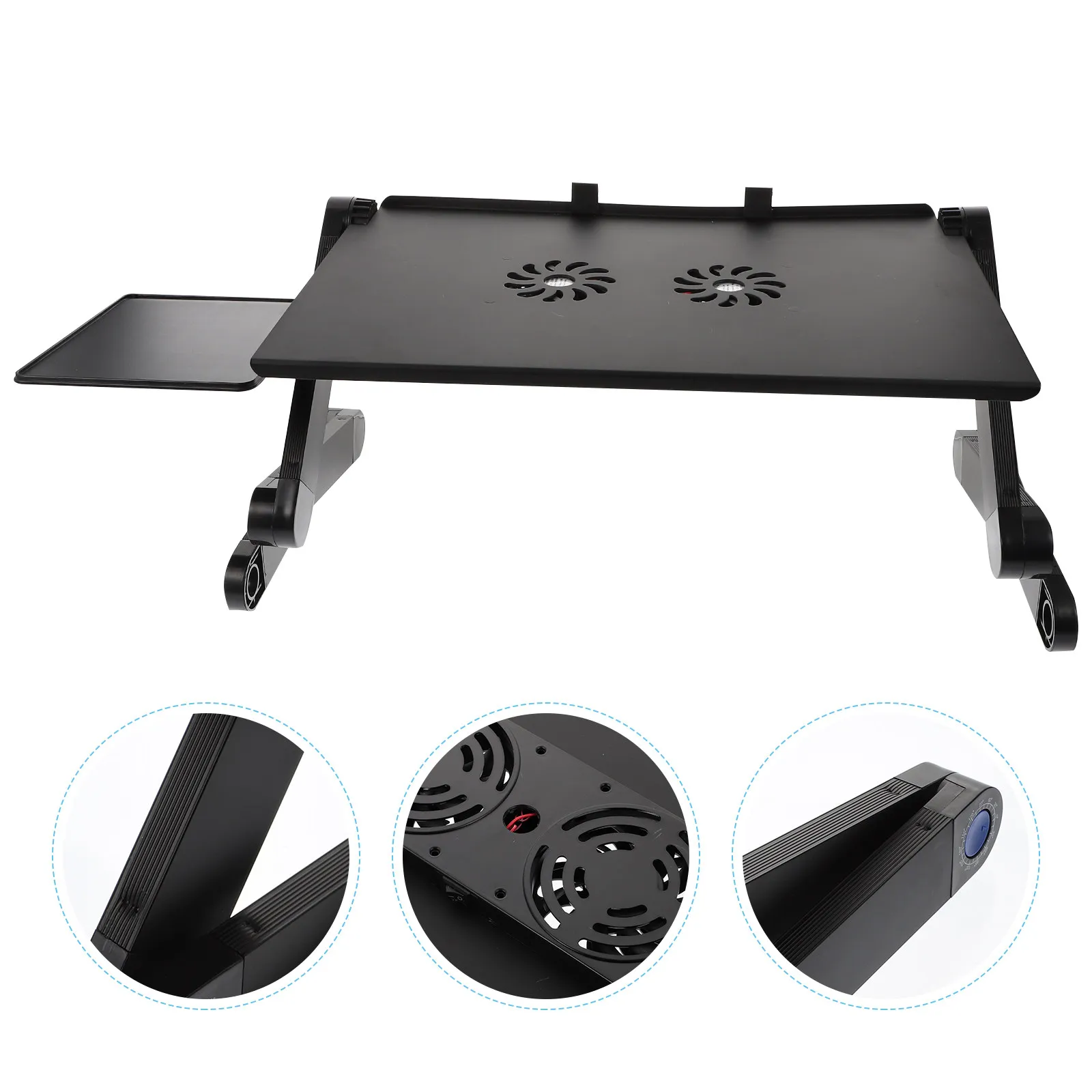 Aluminium Alloy Laptop Stand Holder Laptop Bed Table For Student Foldable Adjustable Desktop Elevating Neck Pain