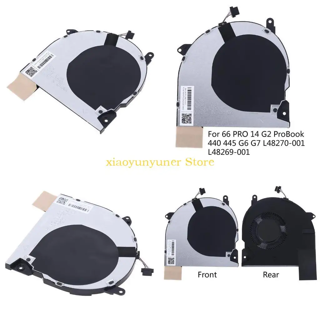 

P9JB Ноутбук CPU COLING FAN COOLER для Zhan 66 14 Probook 440 445 446 G7