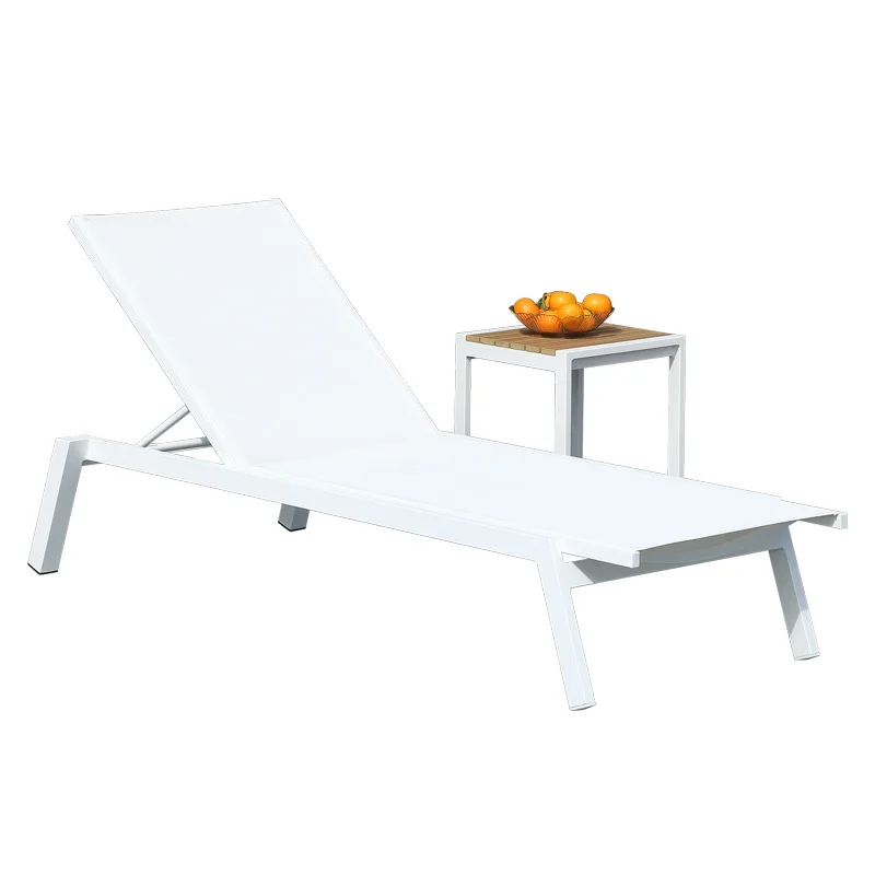 

Outdoor bed lounger swimming pool waterproof sunscreen courtyard open-air leisure outdoor hotel foldable adjustable beach chair