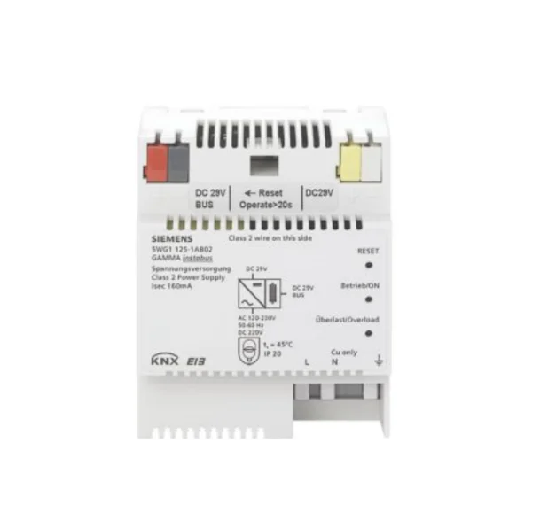 KNX/EIB 5WG1125-1AB02 160ma حافلة الاختناق امدادات الطاقة وحدة بناء ذكية نظام الفندق الذكي KNX نظام المنزل الذكي