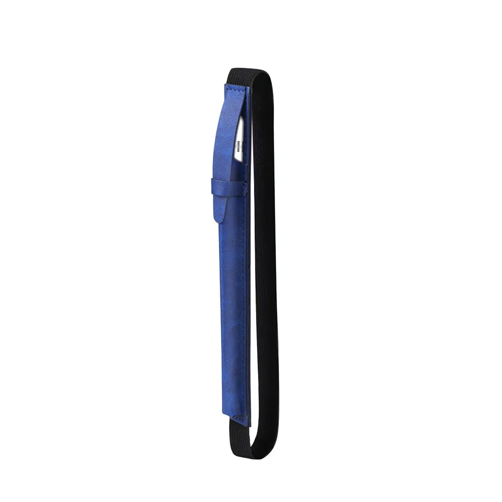 Premium PU Pencil Case Holder for Pencil Compatible with Ipad Pro 9.7 10.5 12.9 Cases Snug Fit Secure Elastic Band