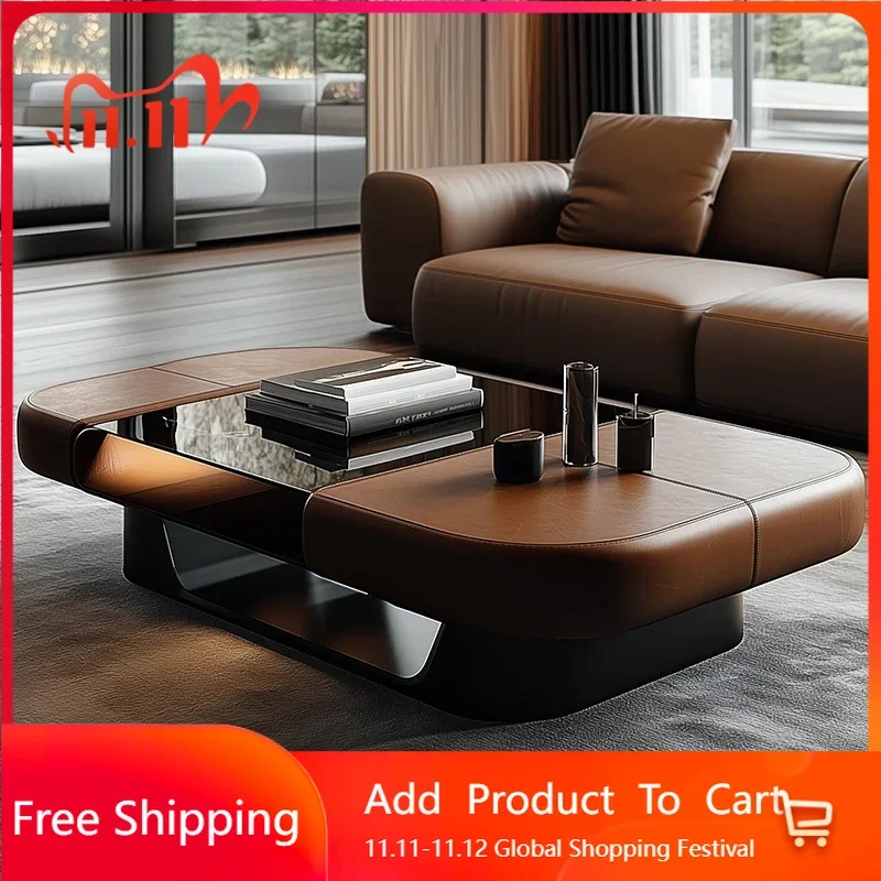 

Computer Designer Design Coffee Table Modern Simple Nordic Minimalist Center Table Vintage Designer Mesa Auxiliar Home Furniture