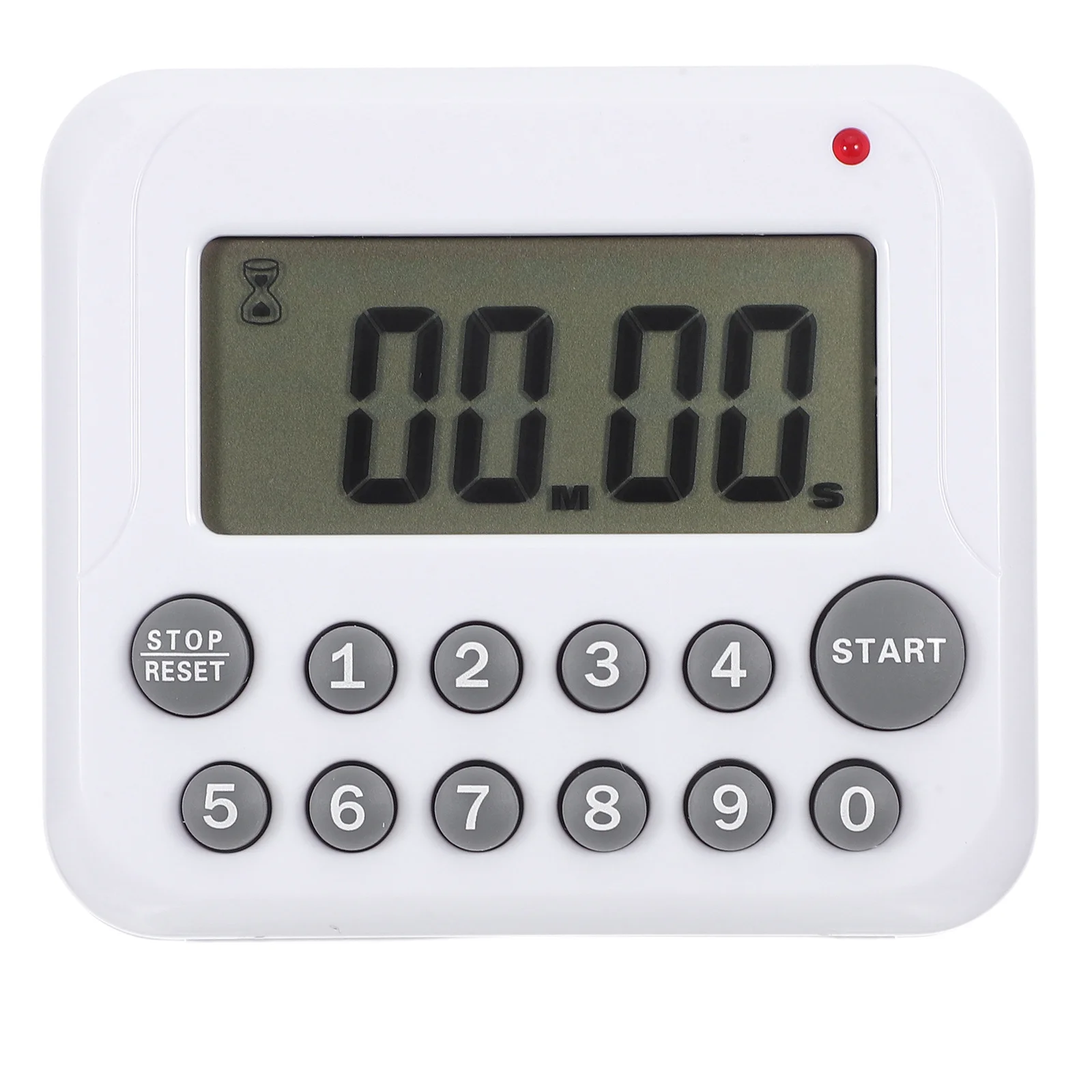 

Magnetic Ultra Thin Digital Kitchen Timer Large LCD Display Loud Alarm for Cooking and Scheduling No Grey Button