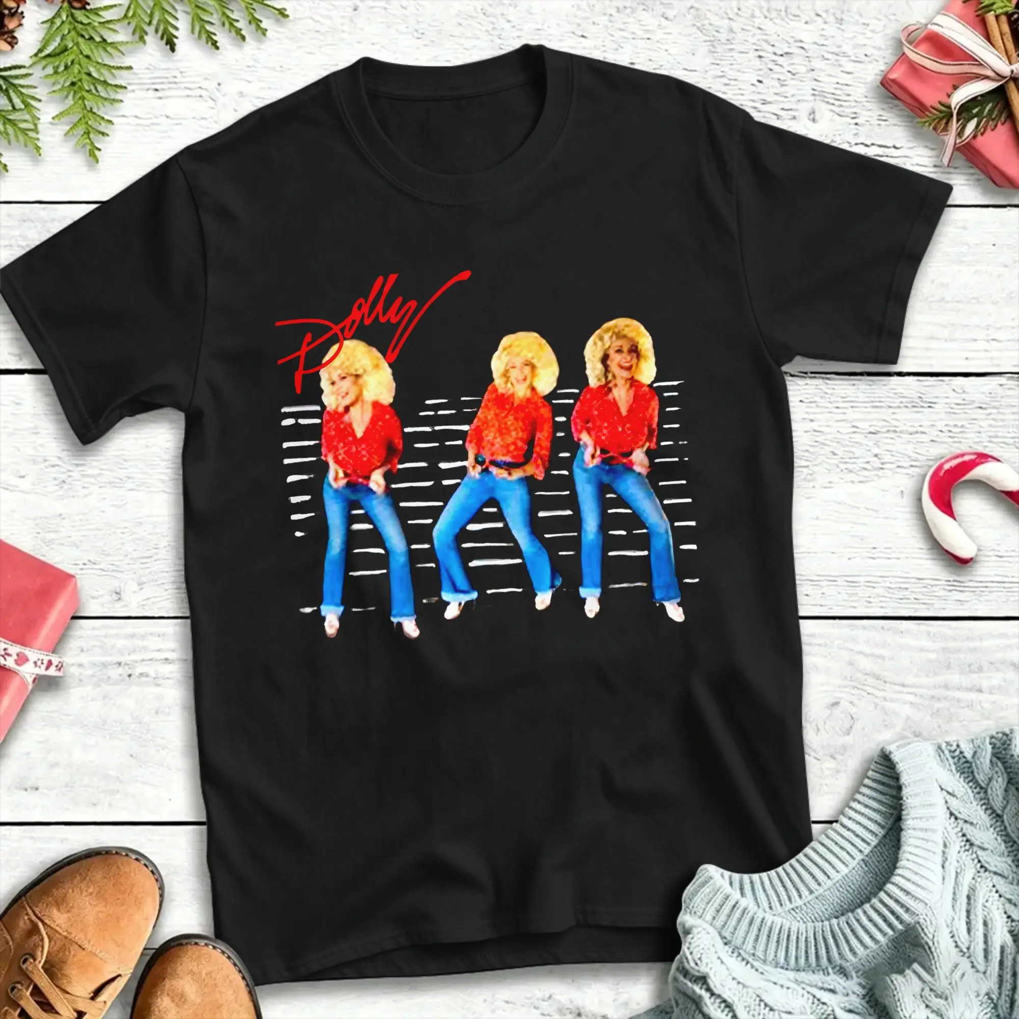 Dolly Parton Singer T Shirt Summer  Vintage T Shirts Cotton Trendy Cool Tshirt For Men's Print Clothing