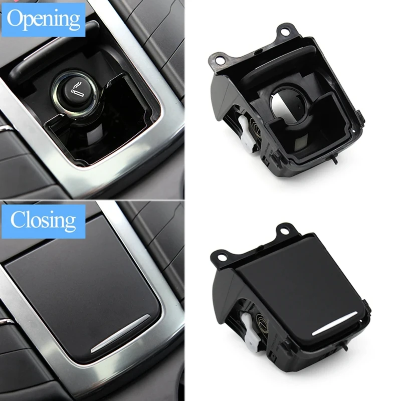 95B857273 Car Ashtray Assembly With Cigarette Lighter Liner Case Cover Trim For Porsche Macan 95B2014-2020 95B857311