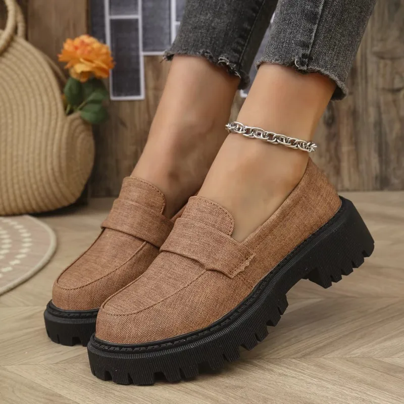 Chaussures de plein air confortables minimalistes pour femmes, baskets pour femmes, bouche profonde, grande taille, printemps, nouveau, 2024, 2024