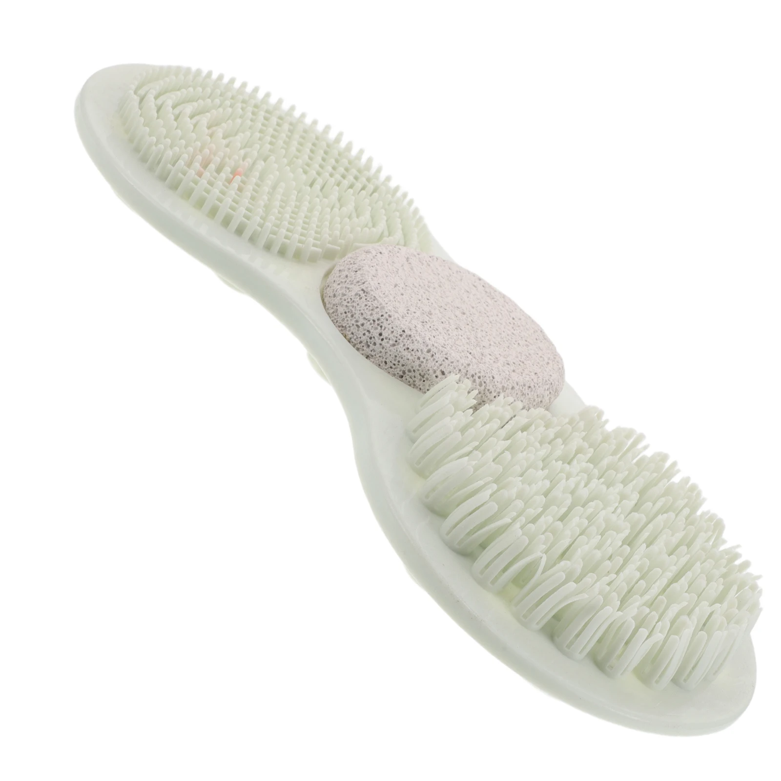 دش القدم الغسيل حصيرة عدم الانزلاق شفط الكؤوس المدمج في حجر الخفاف لإزالة الجلد الميت التقشير قدم تنظيف أداة