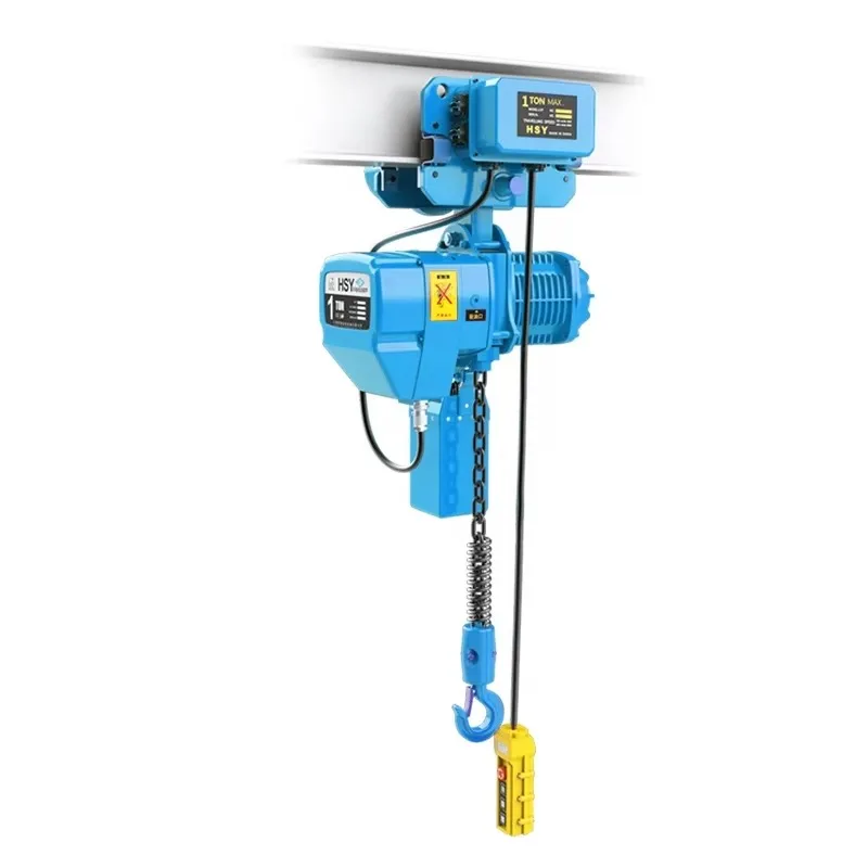 HSY Lifting Crane Construction Pulley Chain 10 Ton 50 Ton Trolley Electric Hoist