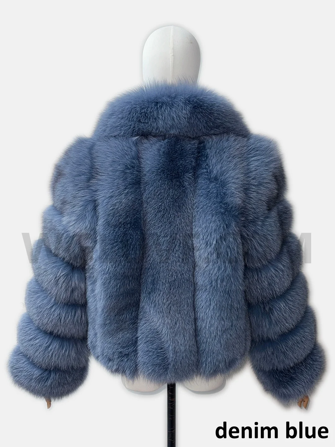 Luxury Real Fox Fur Coat Women Winter Thick Warm Short Bubble Genuine Fur Jacket Turn Down Collar Outerwear Multi Colors