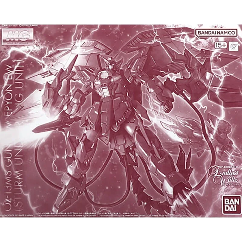 Bandai Anime Model Original Genuine GUNDAM Epyon EW Sturm Und Drang MG PB Assembly Toys Action Figure Gift Collectible Ornaments