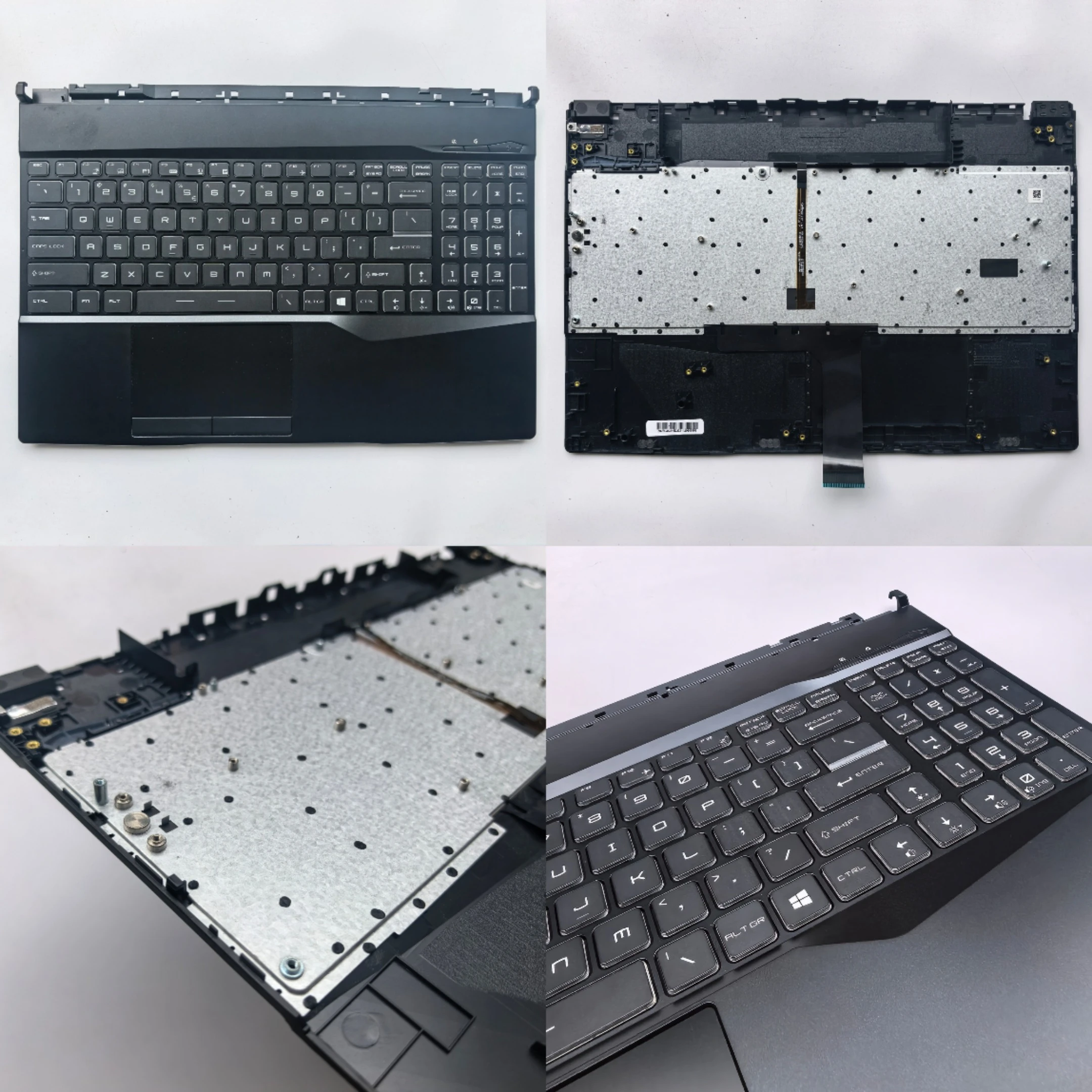 

Backlit New laptop keyboard palmrest for MSI GL65 GP65 MS-16U1 MS-16U2 16U3 MS-16U7