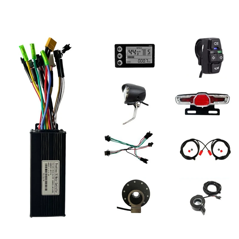 

36V 48V 750W 1000W Electric Scooter Motor 30A Controller Intelligent Brushless Three-Mode Controller+S866 Display Kit