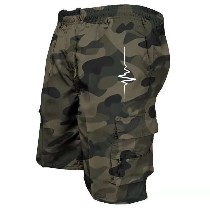 

Men's Fashion Casual Summer Five-point Shorts Trend Loose Comfortable Multi-pocket Cargo Pants Sports Outdoor Short Pants Sales