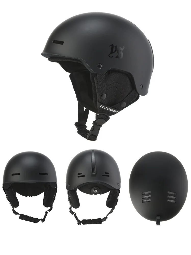 

Детские лыжные шлемы, защитное снаряжение для мальчиков и девочек, одно- и двухбортное оборудование, теплые лыжные шлемы с защитой от столкновений