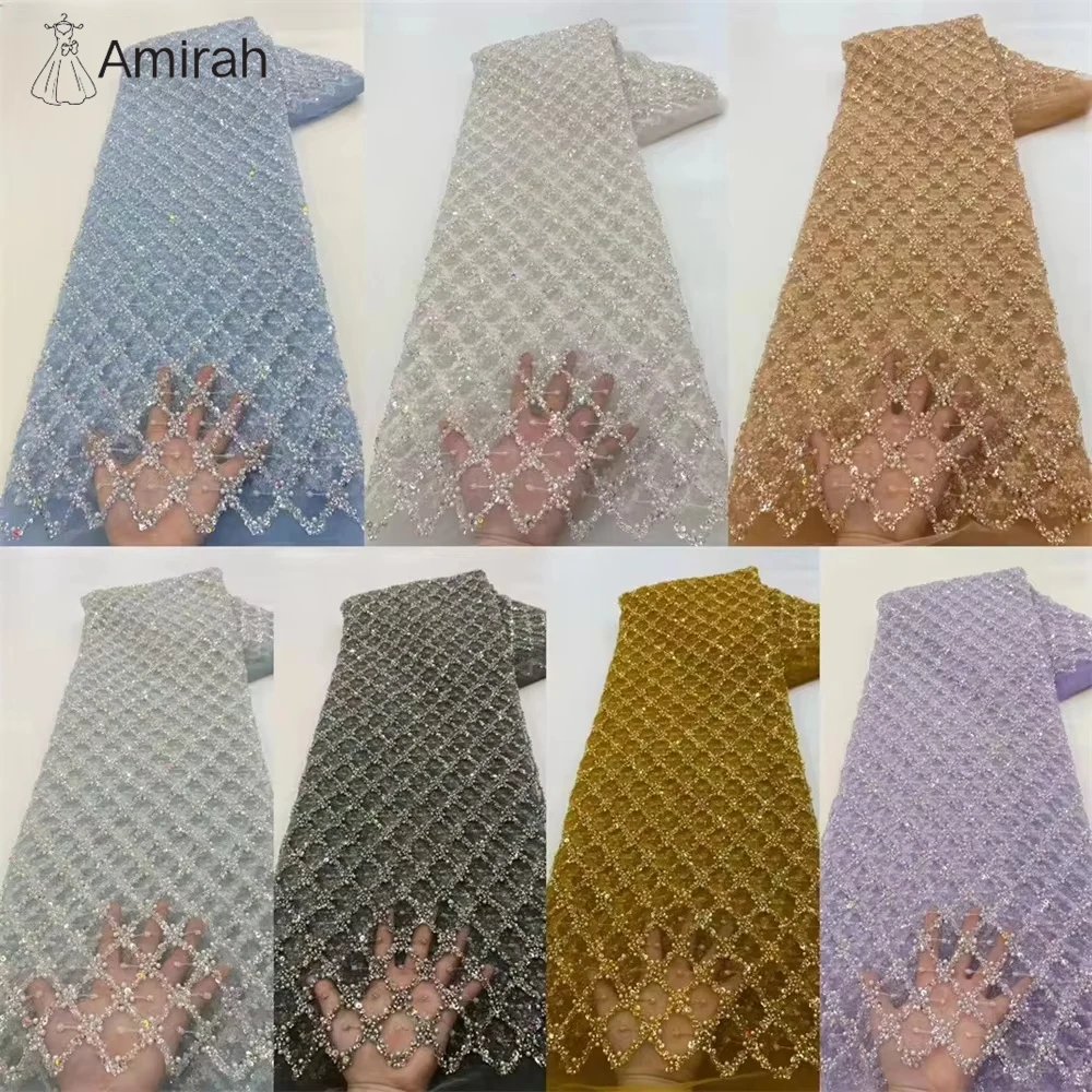 Amirah Fish Tail Wedding Dress Evening Dresses for Luxury Party Custom Made Elegant White Sequins Women's Prom Dress 2025 Woman