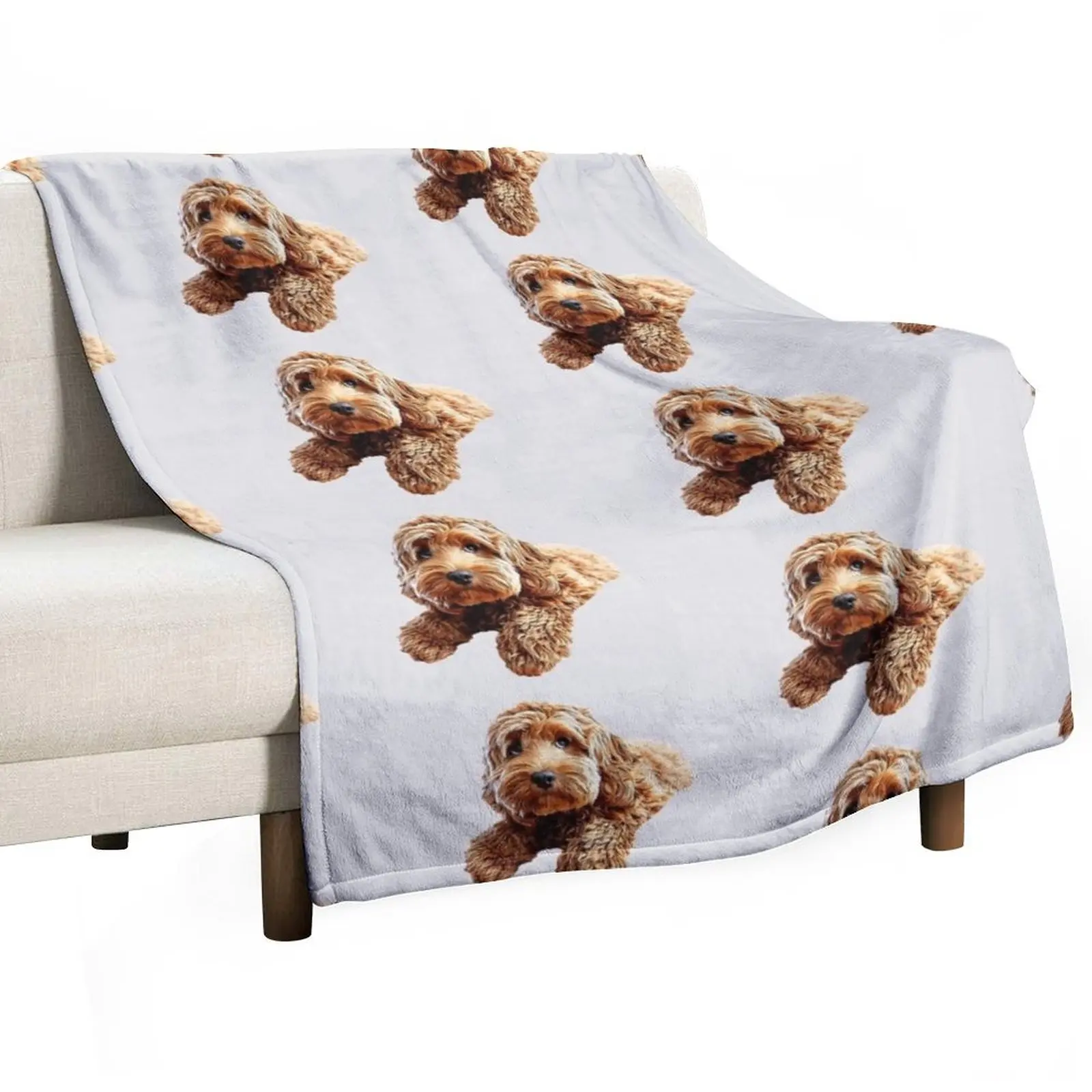 

Doodle Cockerpoo Cockapoo Spoodle Cute Puppy Dog Throw Blanket Blankets Sofas Of Decoration Shaggy Blankets For Sofas Blankets