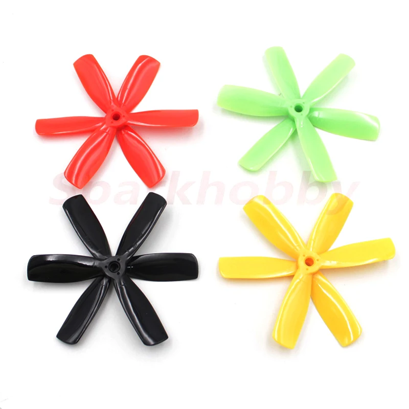 10Pairs LDARC 4045 4x4.5 5inch 3-Blade CW CCW Flat-Head Propeller Lightweight High Quality Suitable For 150 Crossing Racks RC