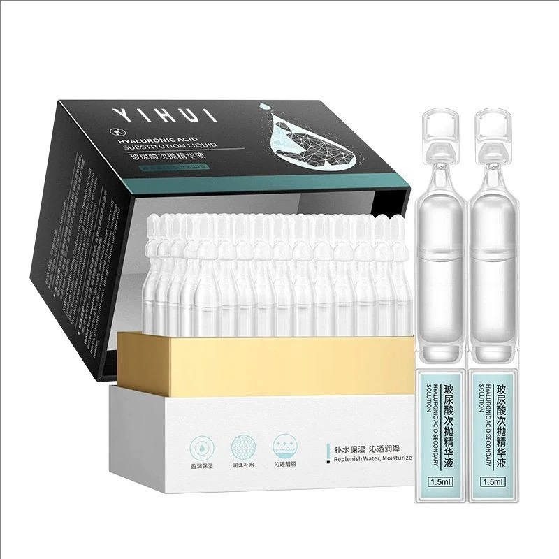 

30Pcs Hyaluronic Acid Face Serum Nicotinamide Moisturizing Beauty Essence Liquid Shrink Pores Anti Wrinkles Repair Skin Care Set