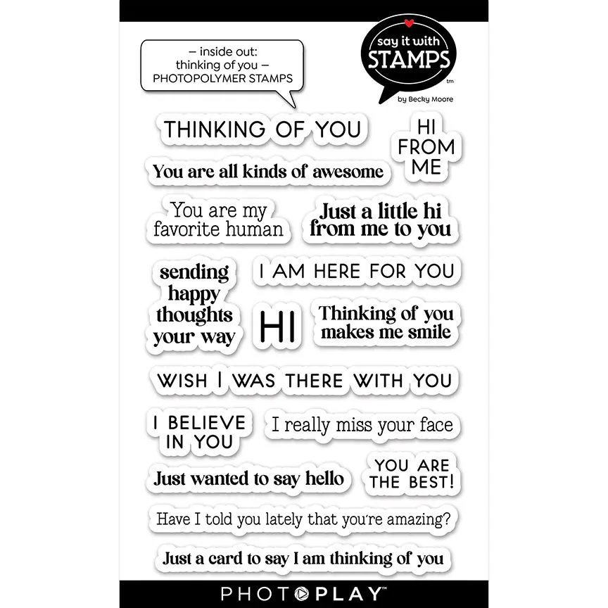 Thing of You Sentiments, прозрачные штампы, новинка 2023, штампы для скрапбукинга, рамки для карточек, ремесло