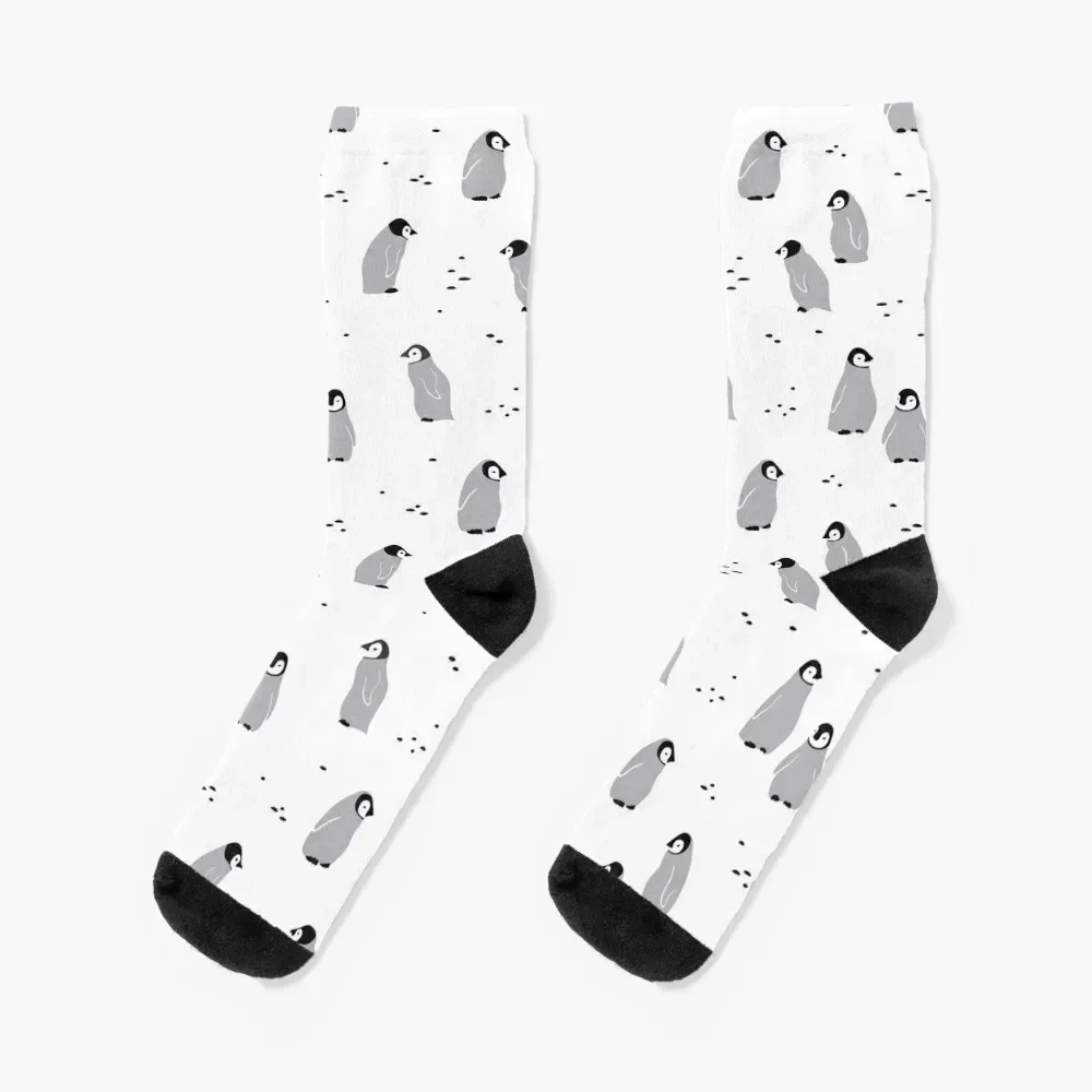 

Baby Emperor penguin Chicks Socks short shoes custom Girl'S Socks Men's