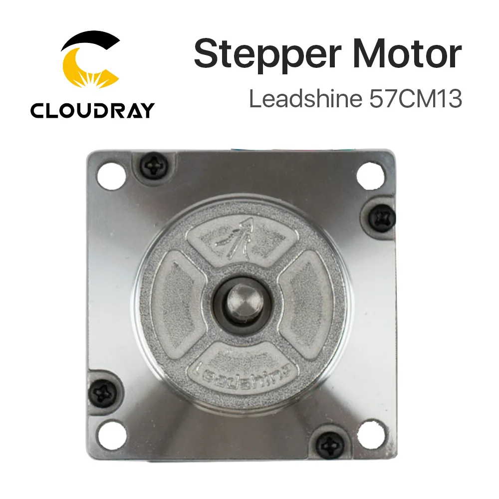 Cloudray Leadshine 2 Phase Stepper Motor 57CM13 for NEMA23 4.0A 1.3NM Length 55mm Shaft 6.35mm for Co2 Laser Machine