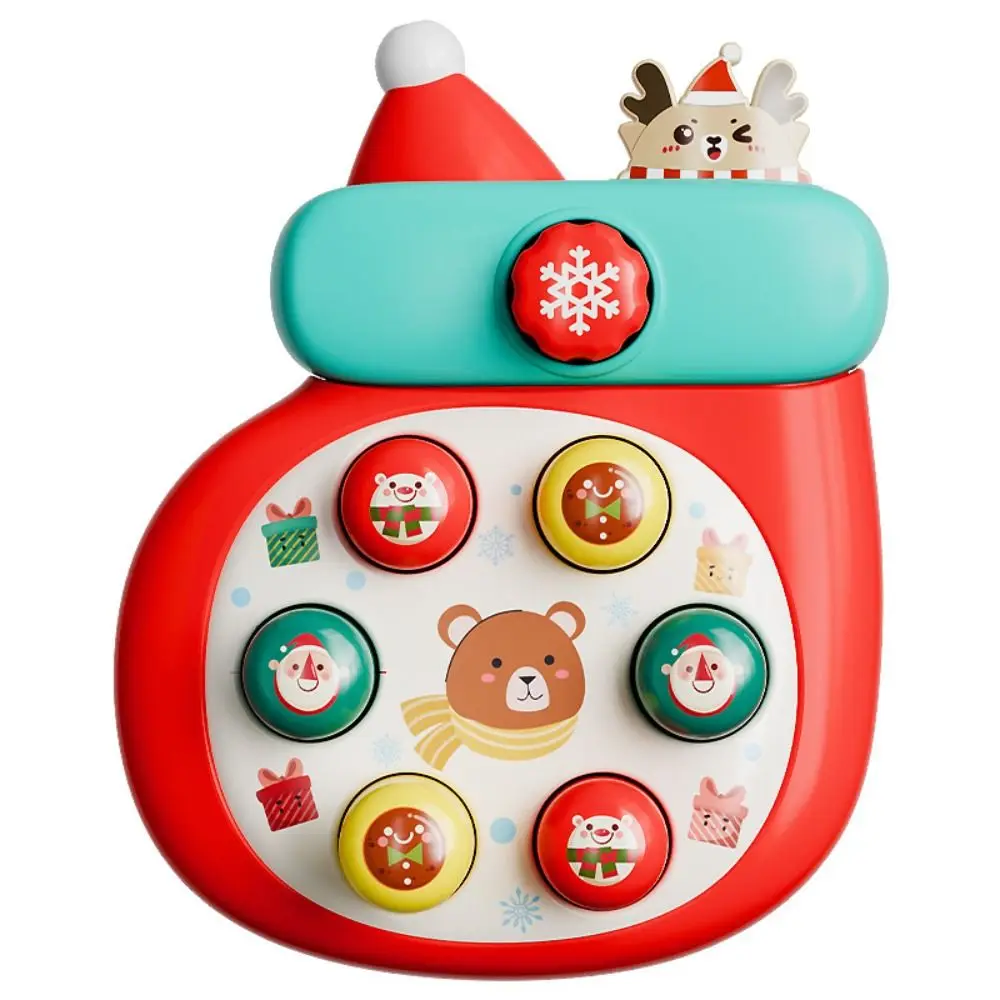 Educational Happy Groundhog Children's Colors Randomized Double Interactive Relaxation Self Care Fast Push Game Children