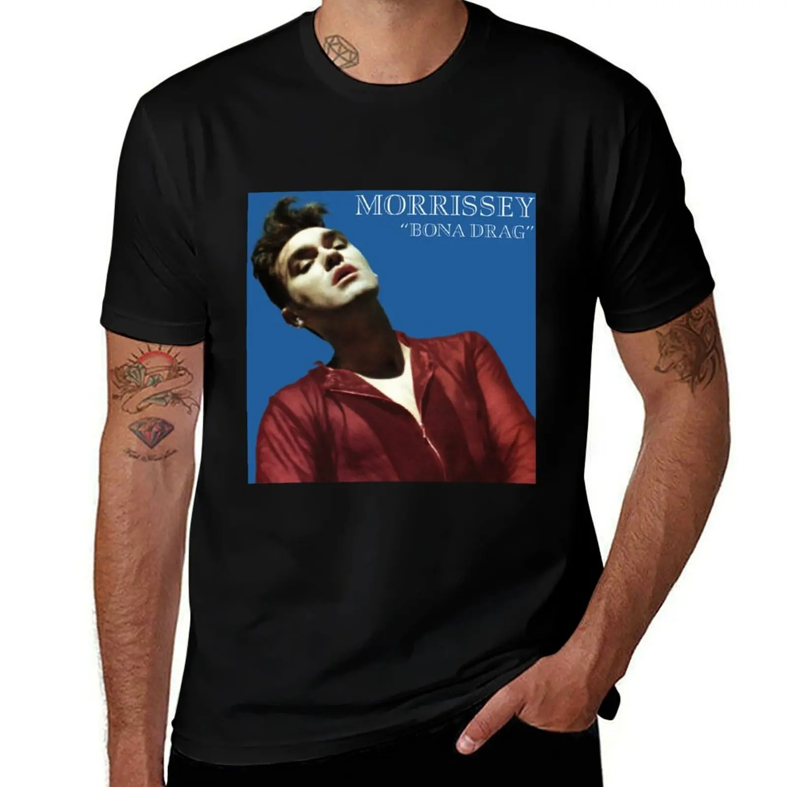 

Morrissey bona drag T-Shirt t shirts for man cotton cotton tshirt 100% T-Shirt