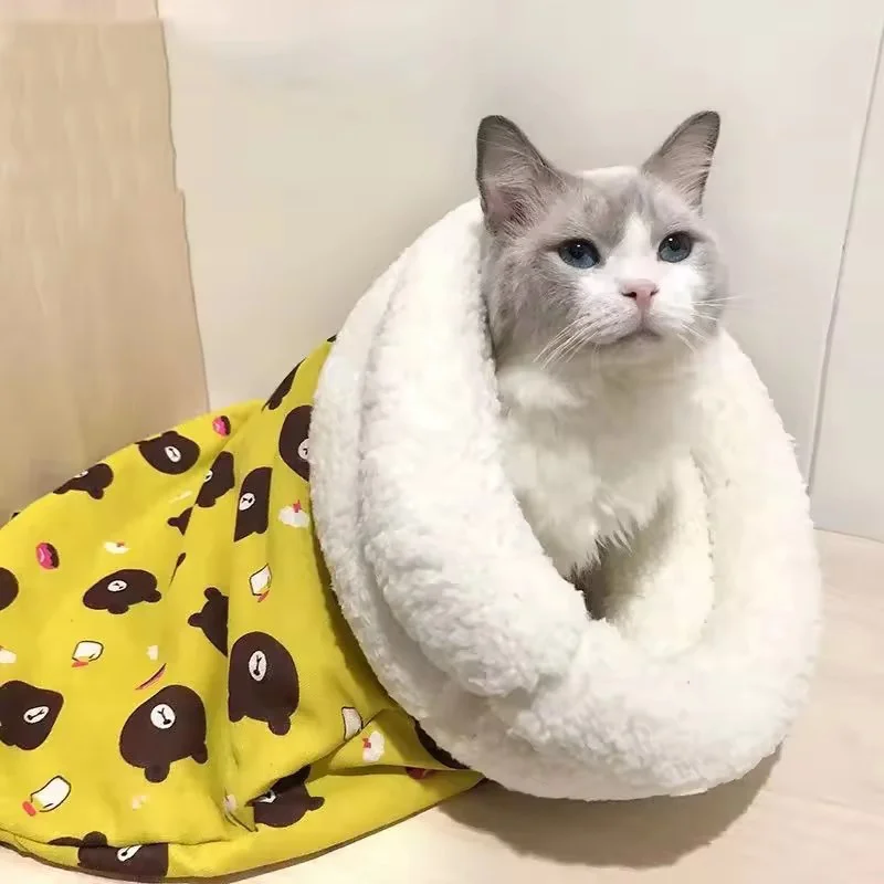 Thumbnail 3 - #21 Enclosed Cat Cave Beds Deals & Discounts
