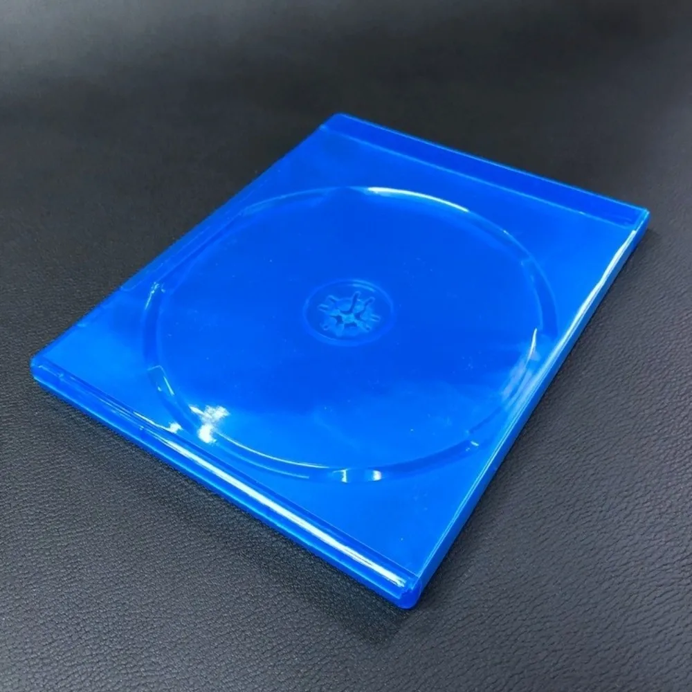 170*135*11mm CD Game Case Plastic Protective Cover Game Disk Holder CD DVD Discs Storage Box for PS4 PS5 Game Disk Storage