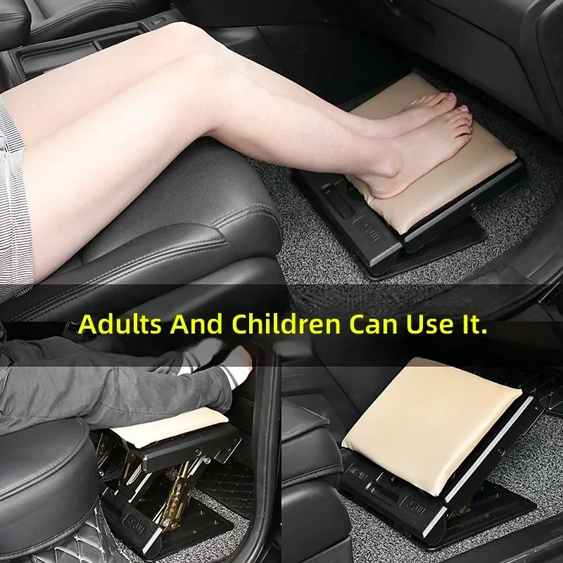 for Car Seat Leg Rest Extended Modified Leg Support Extension Plate Rear Commercial Vehicle Foot Rest Ottoman