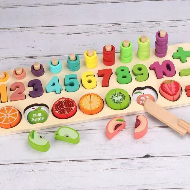 Digitaler Puzzle-Baustein für kleine Kinder Früherziehung Aufklärung profitieren intellektuelle Entwicklung 1-2-3-jähriger Bo