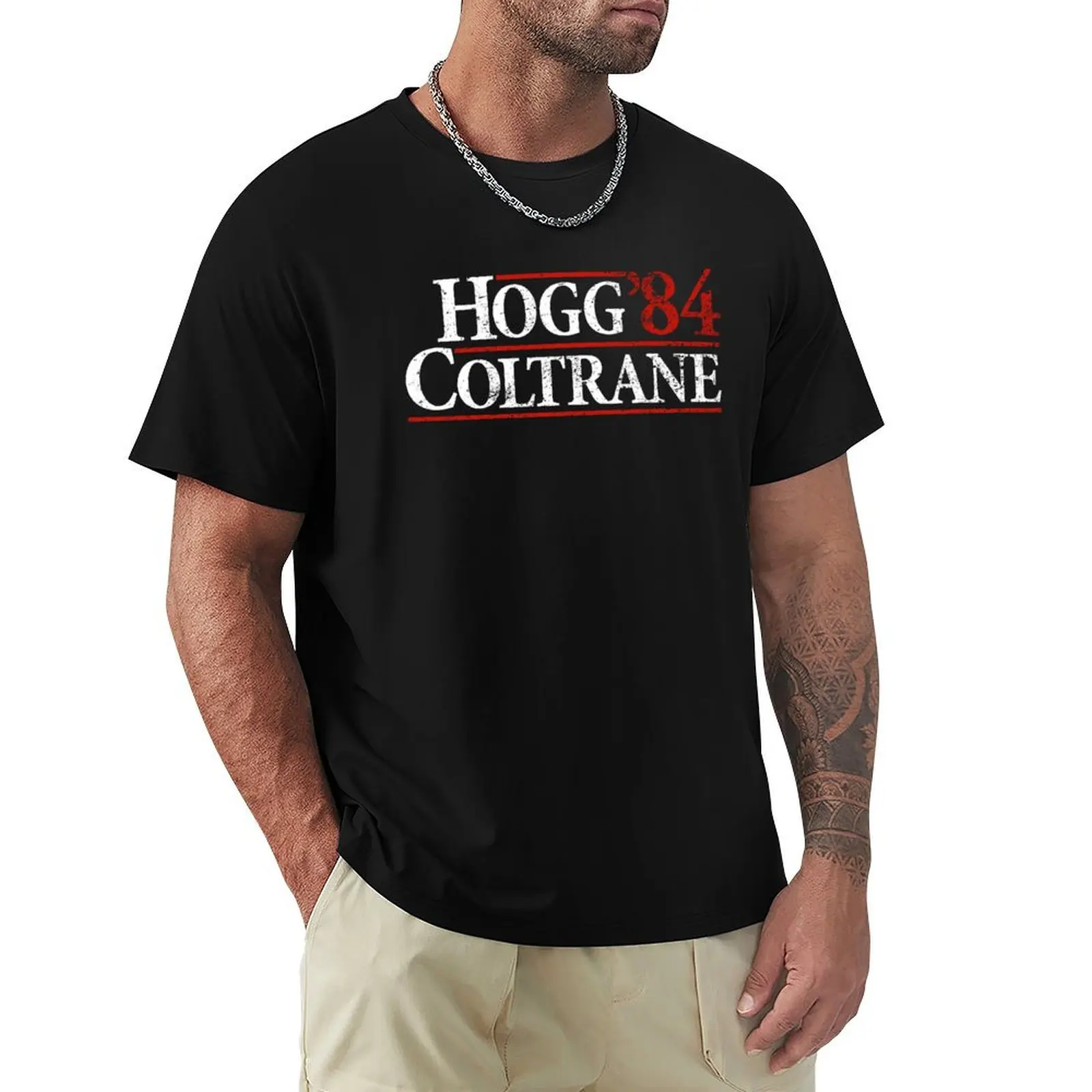 

Dukes of Hazzard - Hogg Coltrane 84 (Reagan Bush 84) T-Shirt summer top graphic shirts anime clothes men workout shirt