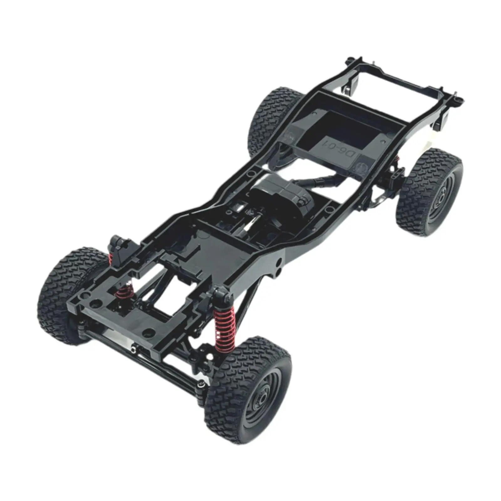 Zestaw ramy podwozia RC Części zamienne Akcesoria Premium Wysokowydajna modyfikacja Metalowa rama podwozia do MN82 LC79 1/12 RC Car