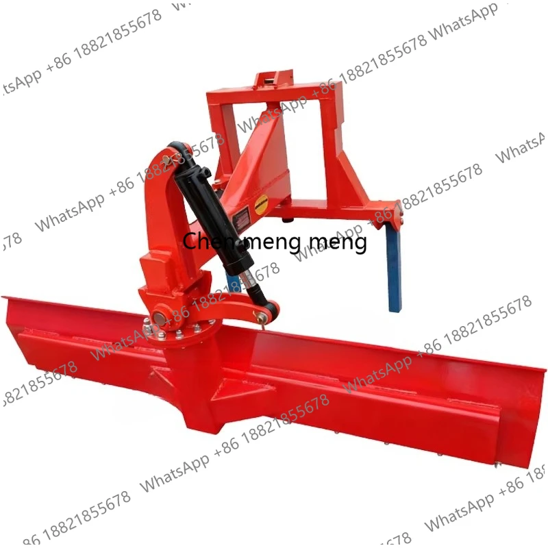 Grader hydraulic can adjust tractor with rear leveling, leveling, agricultural scraper equipped with scraper