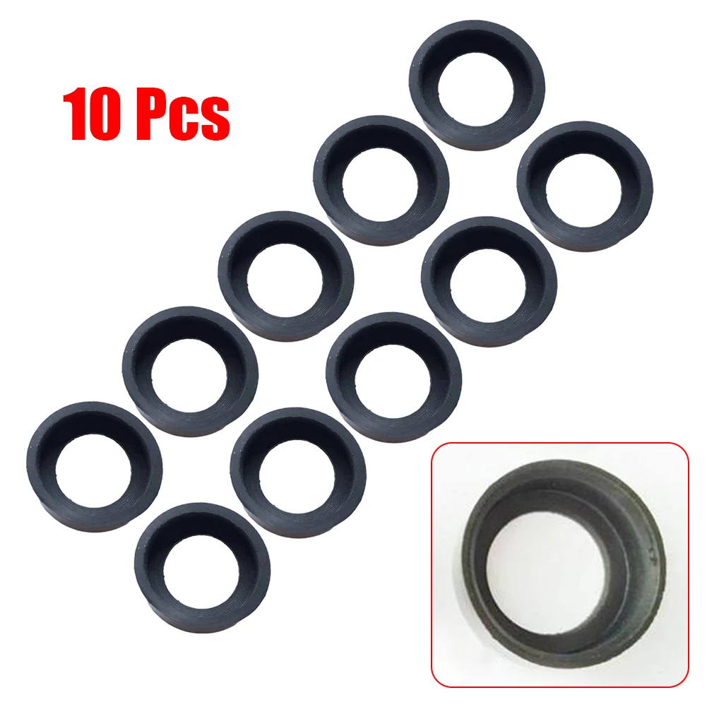 607 Rubber Sleeve Hammer Power Tool Smooth Appearance Tool Workshop 10pcs Accessories Angle Grinder Bearing Black