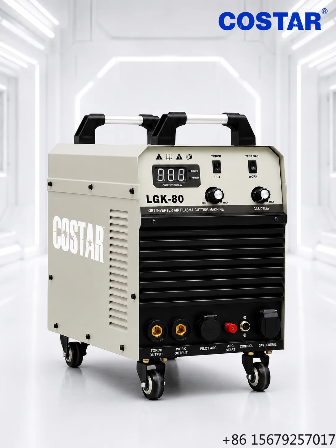 Costar Manufacture Power Source Built in Compressor Cortadoras Industrial Welders Portable Plasma Cutter Cutting Welding Machine