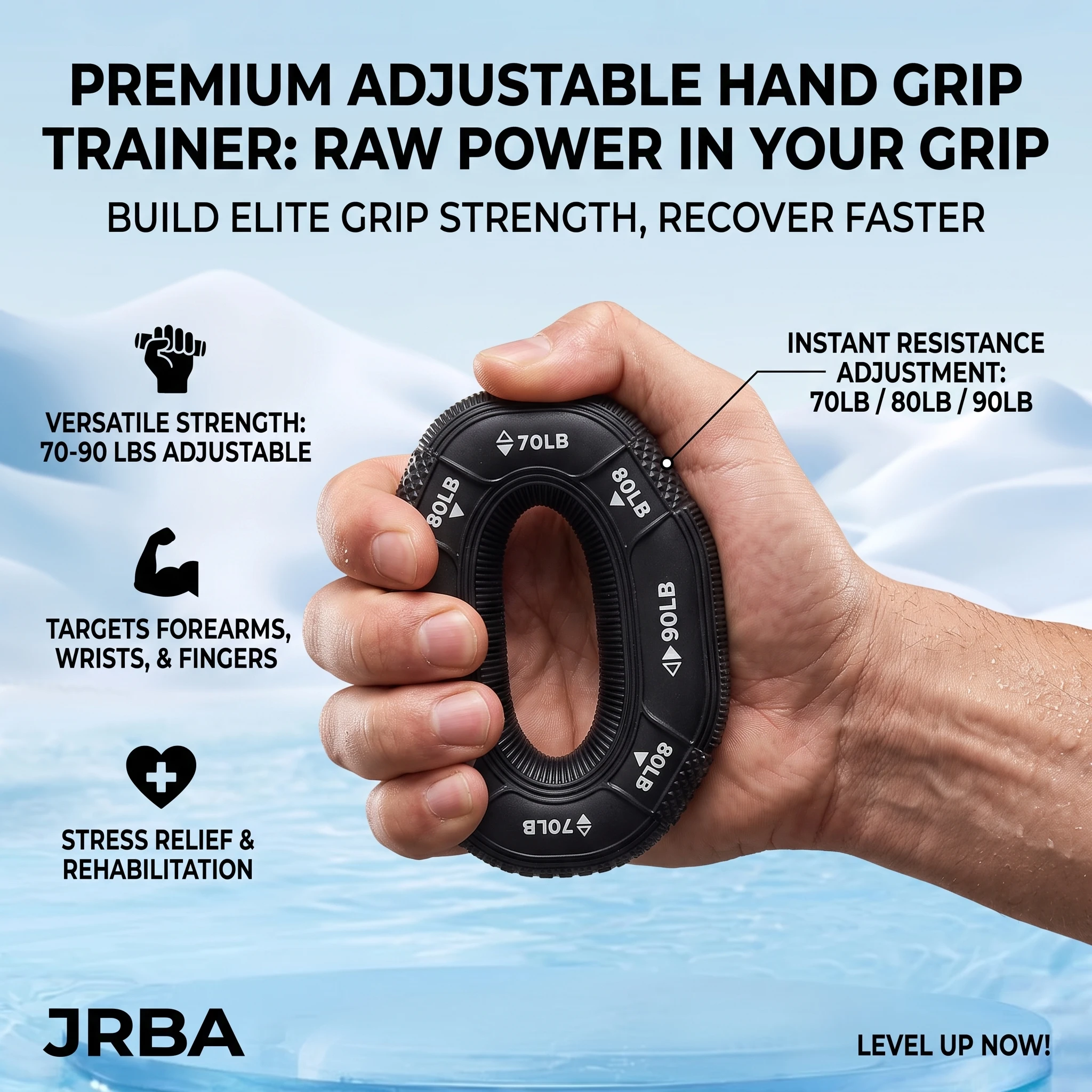 Grip Strengthener Hand - 2026 NEW Silicone grip strength ring