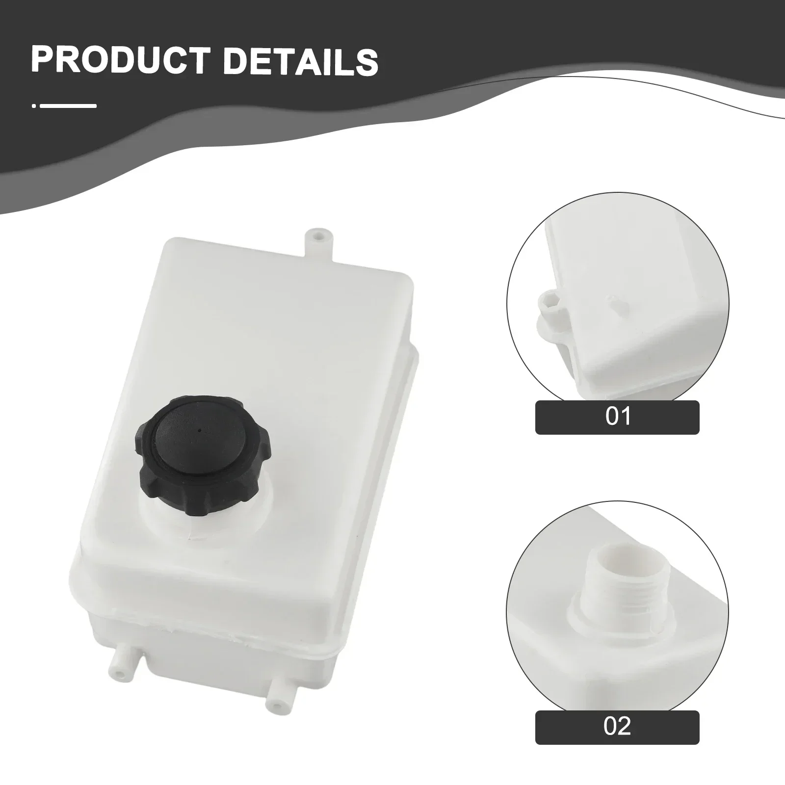 

Топливный бак для газонокосилки белого цвета 7601045MA, высокой емкости, устойчивый к ржавчине, с индикатором уровня топлива, простая установка
