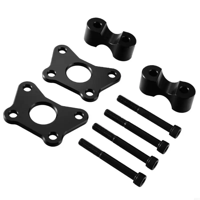 

0XXC Handlebar Risers set Adjustable Height Handlebar Lifting set for Motorcylce