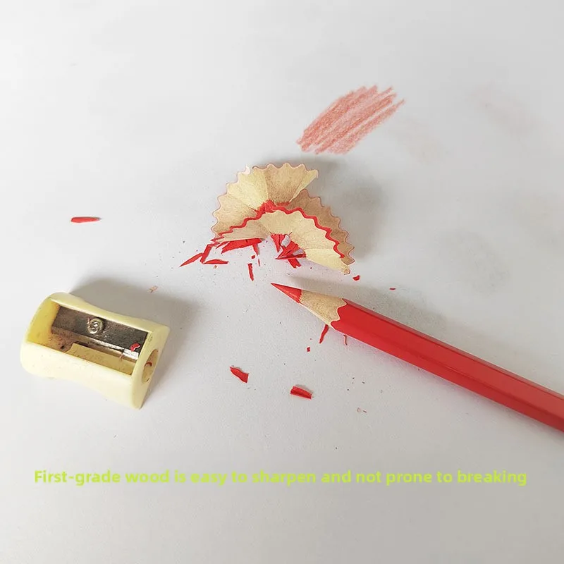 48/72 لونًا، أقلام رصاص ملونة زيتية، ألوان زاهية، مناسبة للطلاب وطلاب الفن