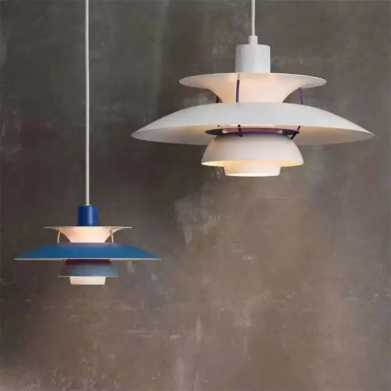 

Danish Designer PH5 LED Pending Light Nordic Modern Minimalist Bedroom Coffee Restaurant Bar PendingLamp Indoor Lighting Fixture