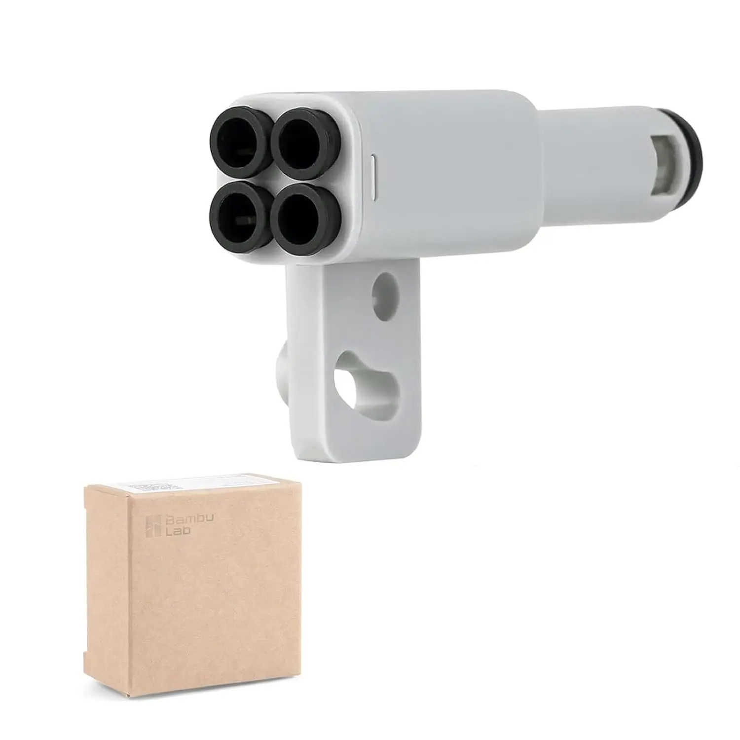 

4-in-1 PTFE Adapter Compatible with Bambu Lab X1/ P1 Series,Filament Bowden Tube Expansion Port, AMS Connect 4 Feeding Modules