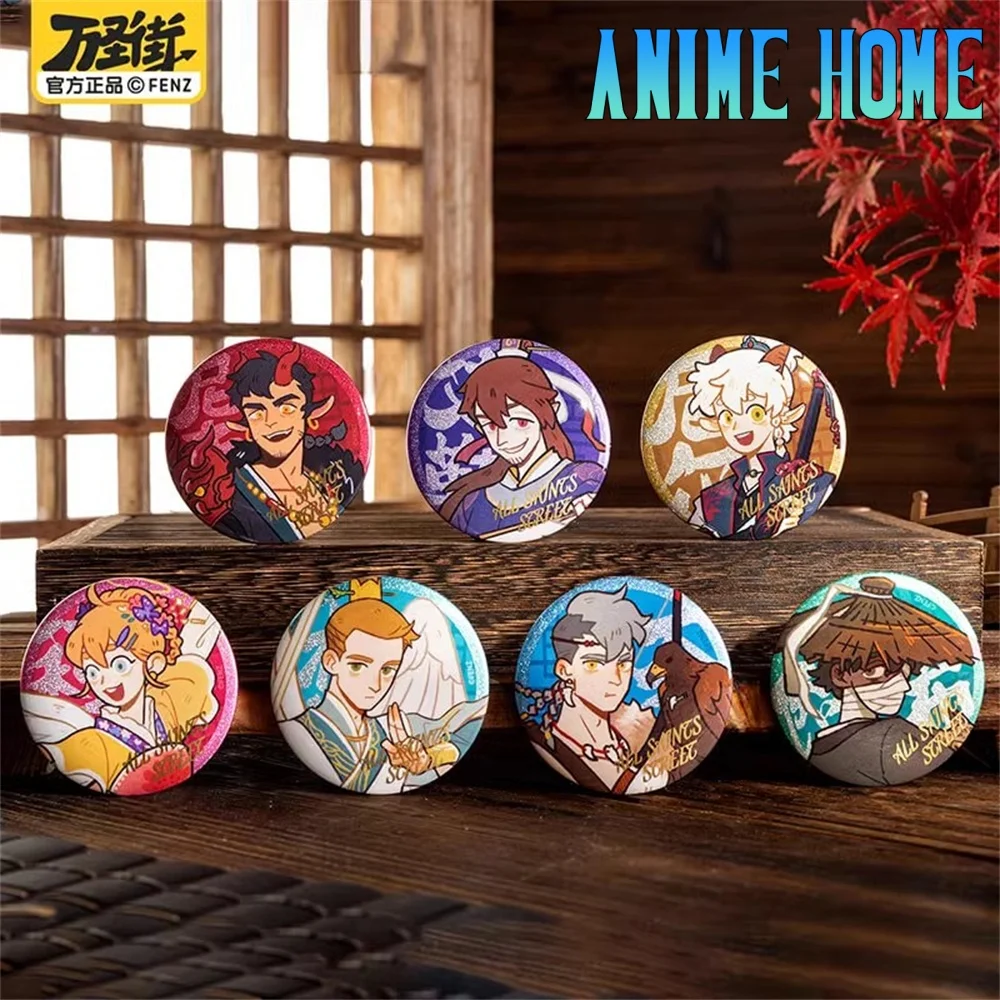 Anime All Saints Street Neil Bowman Nick Hoult Tinplate Badge Baji Bag Brooch Pin Collection Cosplay Original Kids Gift